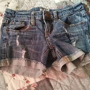 Jean shorts